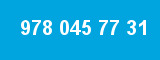978 045 77 31